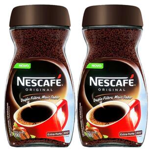 雀巢黑咖啡进口巴西醇品速溶纯黑咖啡粉0糖精添加正品健身冰美式