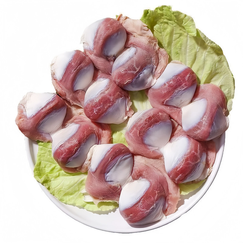 新鲜冷冻特大号鸭胗净重