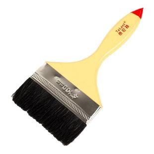 优质黑毛油漆刷子猪刷墙毛刷1-6寸 长毛清扫刷猪鬃刷棕毛刷清洁刷