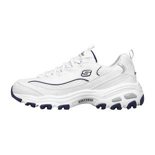 【自营】斯凯奇女鞋透气白色熊猫鞋增高厚底潮流休闲鞋运动百搭鞋