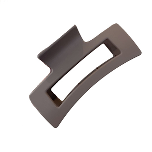 赵露思同款哑光方形黑色鲨鱼刘海抓ins少女发夹百搭磨砂方抓夹