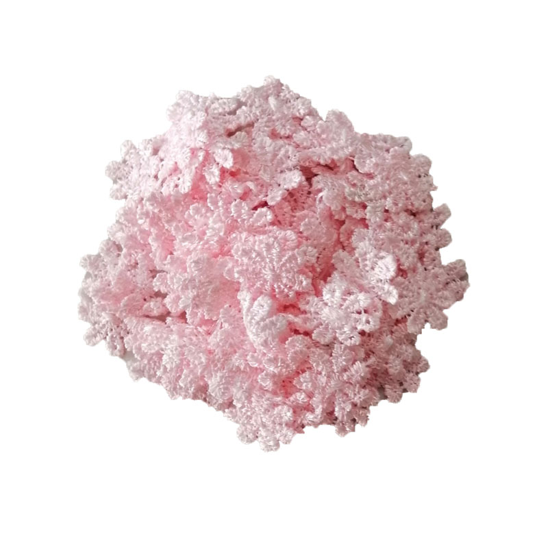 蚕丝被定位花定点花蕾丝小花手工花 丝绵被被芯定位手订花 固定花