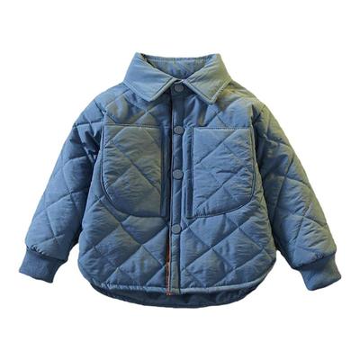 anseola冬季儿童韩版时髦棉服