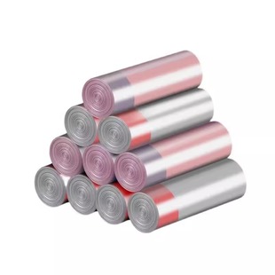 抽绳式垃圾袋家用手提式加大塑料袋黑色厨房收纳袋收口加厚袋