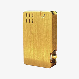 二代艾斯普里重型战壕弹射煤油黄铜打火机防风复古异形创意礼物男