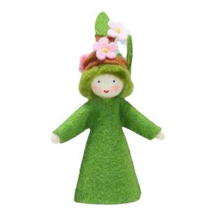 花仙子春季Ambrosius手工毛毡娃娃精灵flower fairies玩具3+