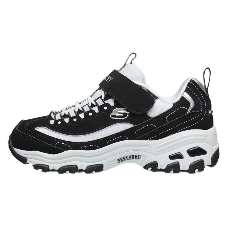 斯凯奇童鞋男女儿童轻便老爹鞋中大童运动休闲鞋小白鞋熊猫鞋