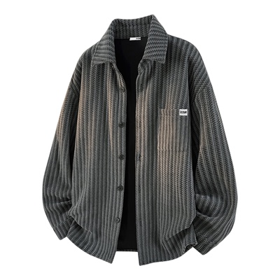 itizzue加绒夹克外套男款秋冬季