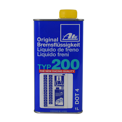 德国产ATE刹车油DOT4 TYP200竞技型 高性能280℃ 制动液离合器油