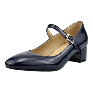 外贸款41到48特大码女鞋42中跟单鞋43粗跟44方头45 46玛丽珍鞋47E