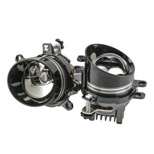 适用丰田凯美瑞前雾灯总成改装双直射激光雾灯双光透镜远近光一体