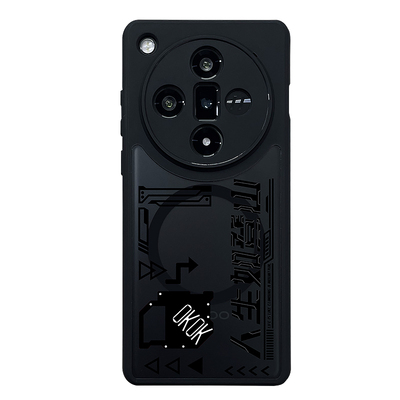 oppo气囊防摔创意个性磁吸充电