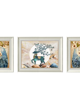 【全网热销】福禄瓶安客厅装饰画