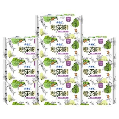 ABC卫生巾茶树超长夜用420组合装