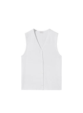 OCHIRLY欧时力 V领马甲针织外套女背心无袖上衣休闲夏季新品