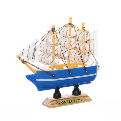 帆船摆件毕业蛋糕装饰