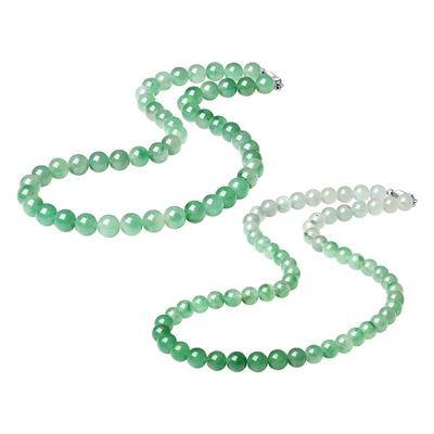 周大生天然正品非洲翠项链