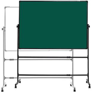 磁吸黑板家用支架式儿童画板写字板教学培训办公看板手写板白板写字板可擦写粉笔单双面带磁性移动立式商用