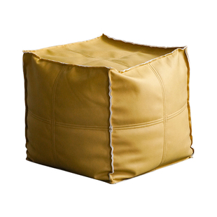 北欧布艺沙发墩客厅豆袋凳简约现代小方凳家用矮凳换鞋凳网红坐墩