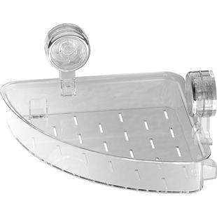 吸盘转角置物架卫生间免打孔三角收纳架浴室厕所洗漱台子上壁挂式