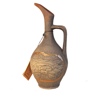 格鲁吉亚进口陶罐红酒  saperavi干红 酒柜收藏品