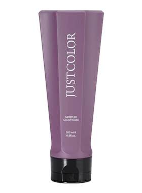 JUSTCOLOR尊色固色发膜护发素补色酸性固色发膏蓝黄柠檬黄200ml