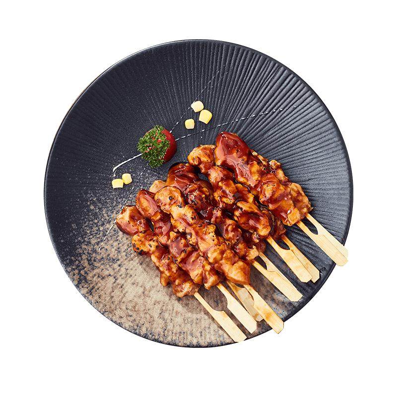 大成炭烤鸡腿肉串270g烧鸟串微波即食冷冻半成品日式照烧味便利店