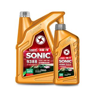 龙蟠1号SONIC9388 5W30 SP/ACEA C3全合成机油汽车润滑油高端车5L