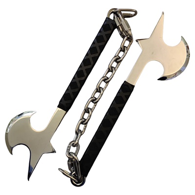 未开刃车载破窗自救钢斧实战防身