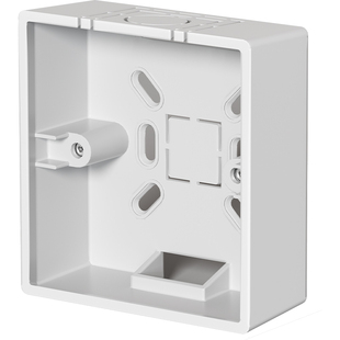 加厚86型超薄灰色金色开关插座明装底盒 PVC通用接线盒底座布线盒