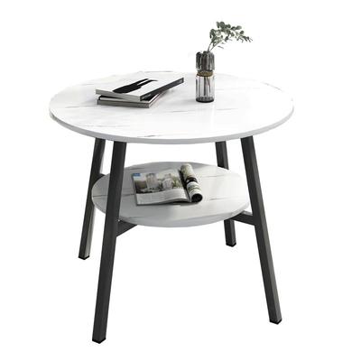 圆形餐桌轻奢网红简约洽谈桌奶茶