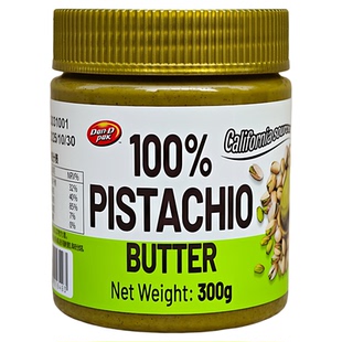 加利福尼亚100%纯正天然开心果酱坚果酱面包抹酱PISTACHIO BUTTER