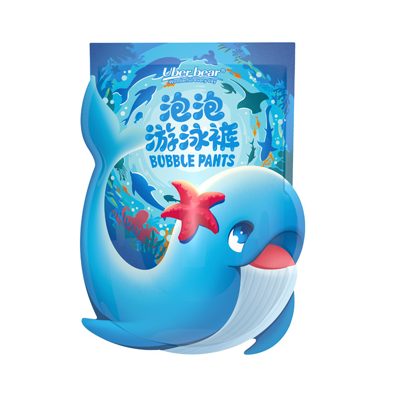英国婴儿游泳纸尿裤防水尿不湿