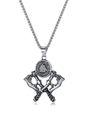 钛钢材质不掉色潮男饰品