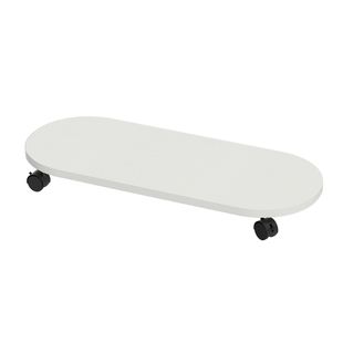 椭圆形花盆底座可移动花架带万向轮花盆架花盆绿植底座垫高架