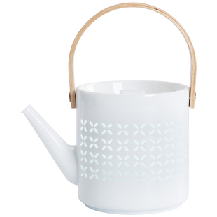 南山先生 静逸提梁壶家用玲珑陶瓷茶壶功夫茶具办公室防烫泡茶壶