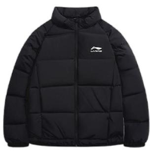 李宁儿童羽绒服男中大童2026冬季新款保暖青少年立领防风运动外套