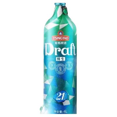 青岛啤酒纯生1升礼盒顺丰包邮