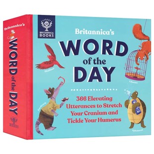 Britannica's Word of the Day 大英百科每日一词 英语词汇学习书 精选英语366词 词汇专项训练 单词发音 10岁+ 英文原版进口教辅