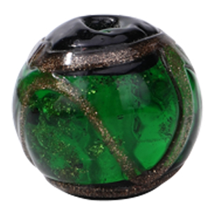 香灰琉璃圆珠 散珠diy手工配饰水晶串珠手串隔珠配件饰品玻璃手链