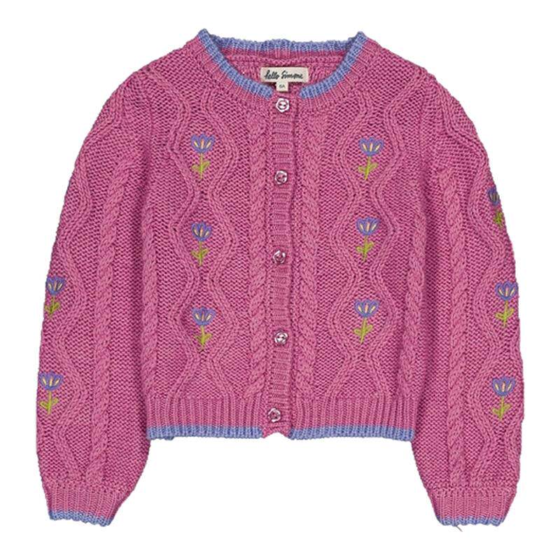 3件5折 法国hello simone FW25女宝毛衣针织开衫上衣裤
