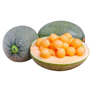 海南哈密瓜净重4.5斤！中果