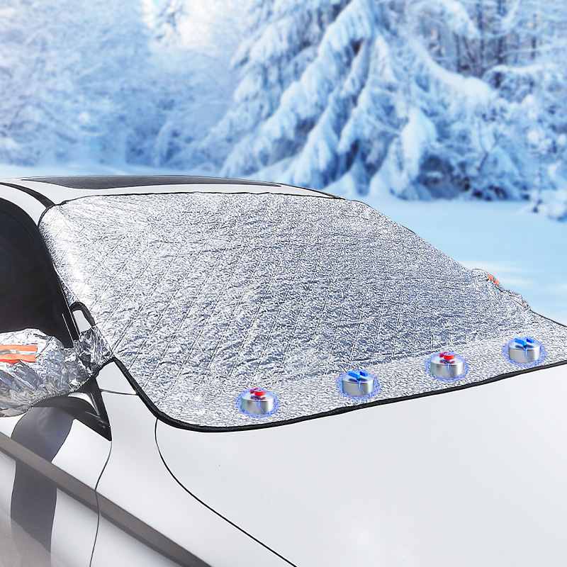 11汽车遮雪挡汽车前雪防雪加厚防风挡档罩霜防雪罩防冻罩玻璃罩挡