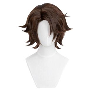 ND家】木偶师 原皮肤 第五人格 角色款cos假发 深棕 仿真头皮顶