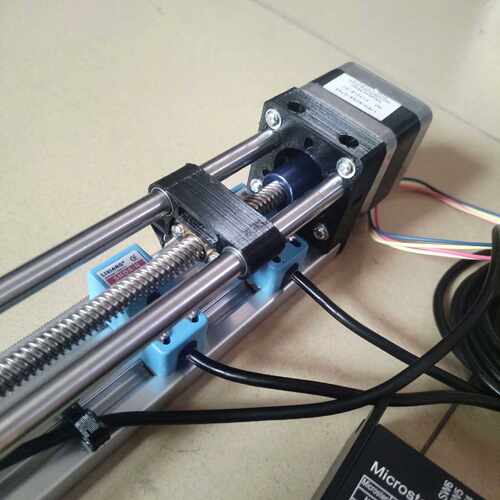 议价Stepper Motor Set Plc Learng Lead Screw Positiong Slide