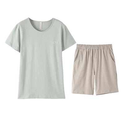 芬腾睡衣男款夏季纯棉青少年