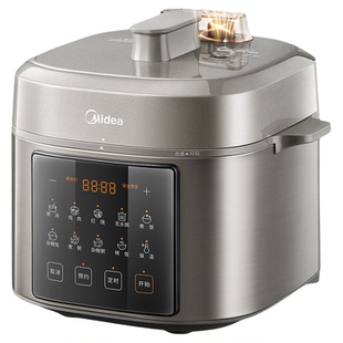 美的电压力锅新型高压锅家用新款饭煲新式压力锅二合一高压电饭锅