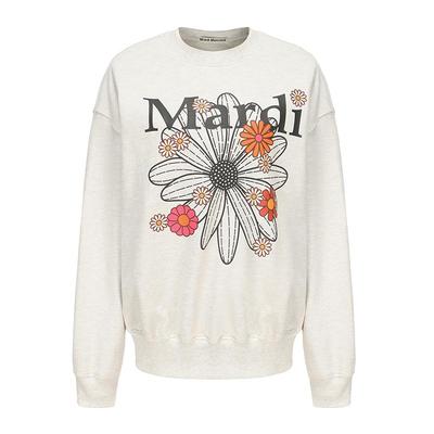 MardiMercredi小雏菊多花卫衣