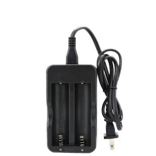 18650锂电池充电器3.7v 4.2v头灯强光手电筒电池双座充智能可充电