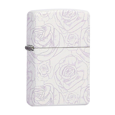 zippo暗夜玫瑰送礼防风煤油